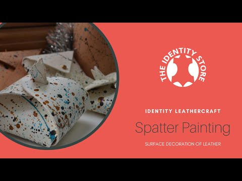 Load and play video in Gallery viewer, Metallic Leather Paint
