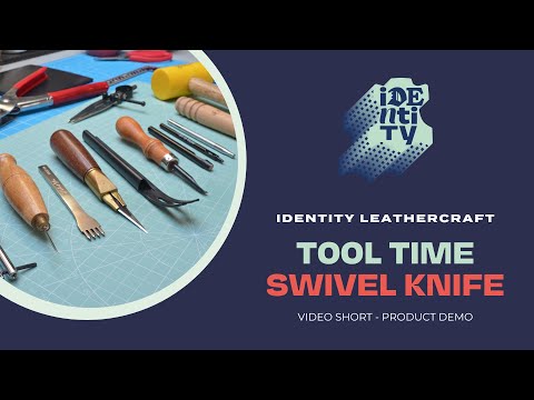 Load and play video in Gallery viewer, Identity Strop Leather for Swivel Knife (Leather Carving)
