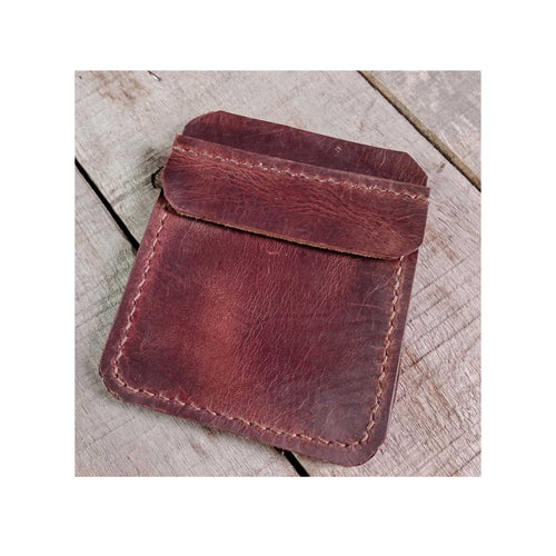 Load image into Gallery viewer, A leather pocket protector, simple and quick leather craft project from Identity Leathercraft
