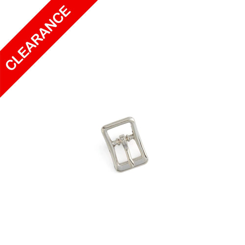 Load image into Gallery viewer, SALE Small Strap Buckle Nickel  3/8"
