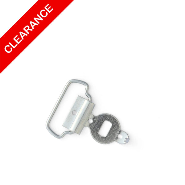 Buckle back attachment loop and hook, add to the back of your own handmade buckles to make a trophy style buckle to fit between 38-44mm belt strap widths.