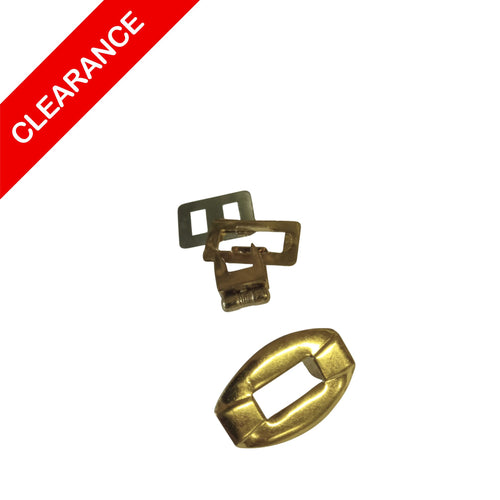 Load image into Gallery viewer, Bag Clasp (Brass Plate)
