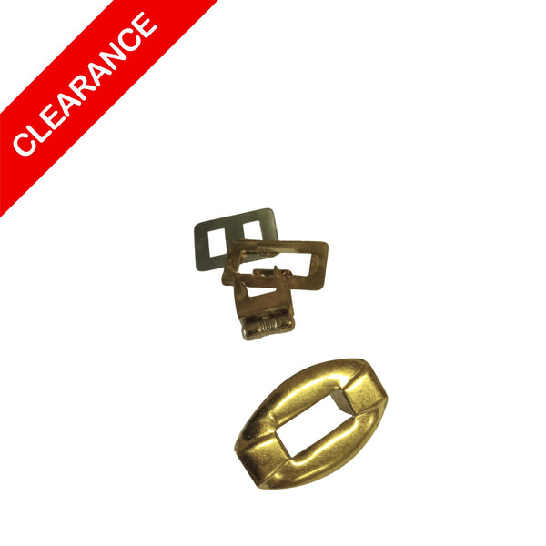 Bag Clasp (Brass Plate)