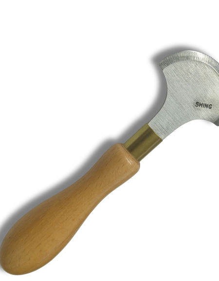 Made in England Shing Half Moon Leather knife for leathercraft