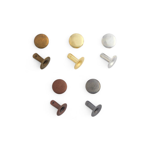 Load image into Gallery viewer, Shop for best value leathercraft rivets -Single Cap Rivets from Identity Leathercraft
