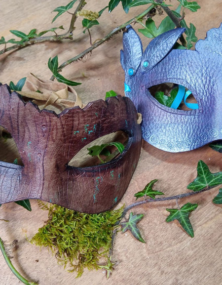 A quick introduction to mask making and the new Heat-Form Leather. Choose from one of 3 designs and shape, colour and paint your own mask, made to fit!