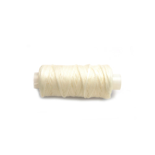 Load image into Gallery viewer, White Waxed Braided Cord from Identity Leathercraft
