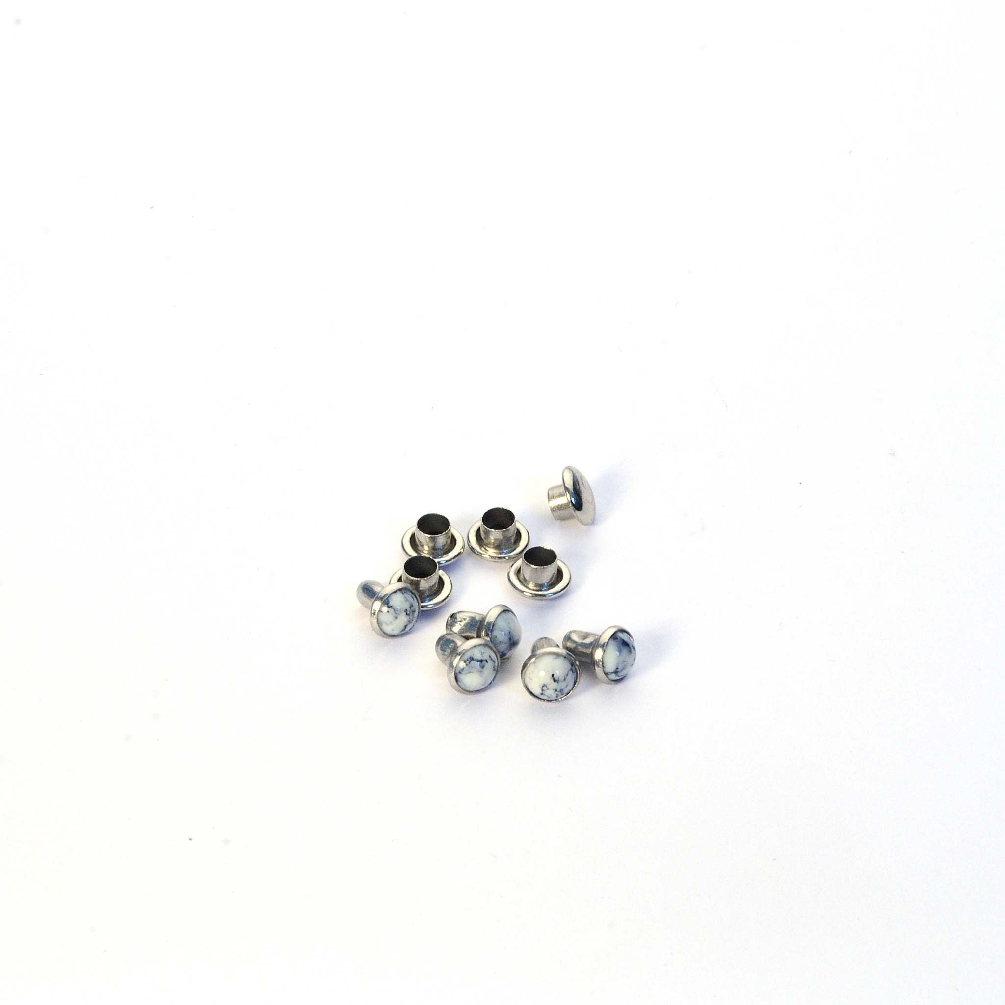 Resin Stone Decorative Round Rivets