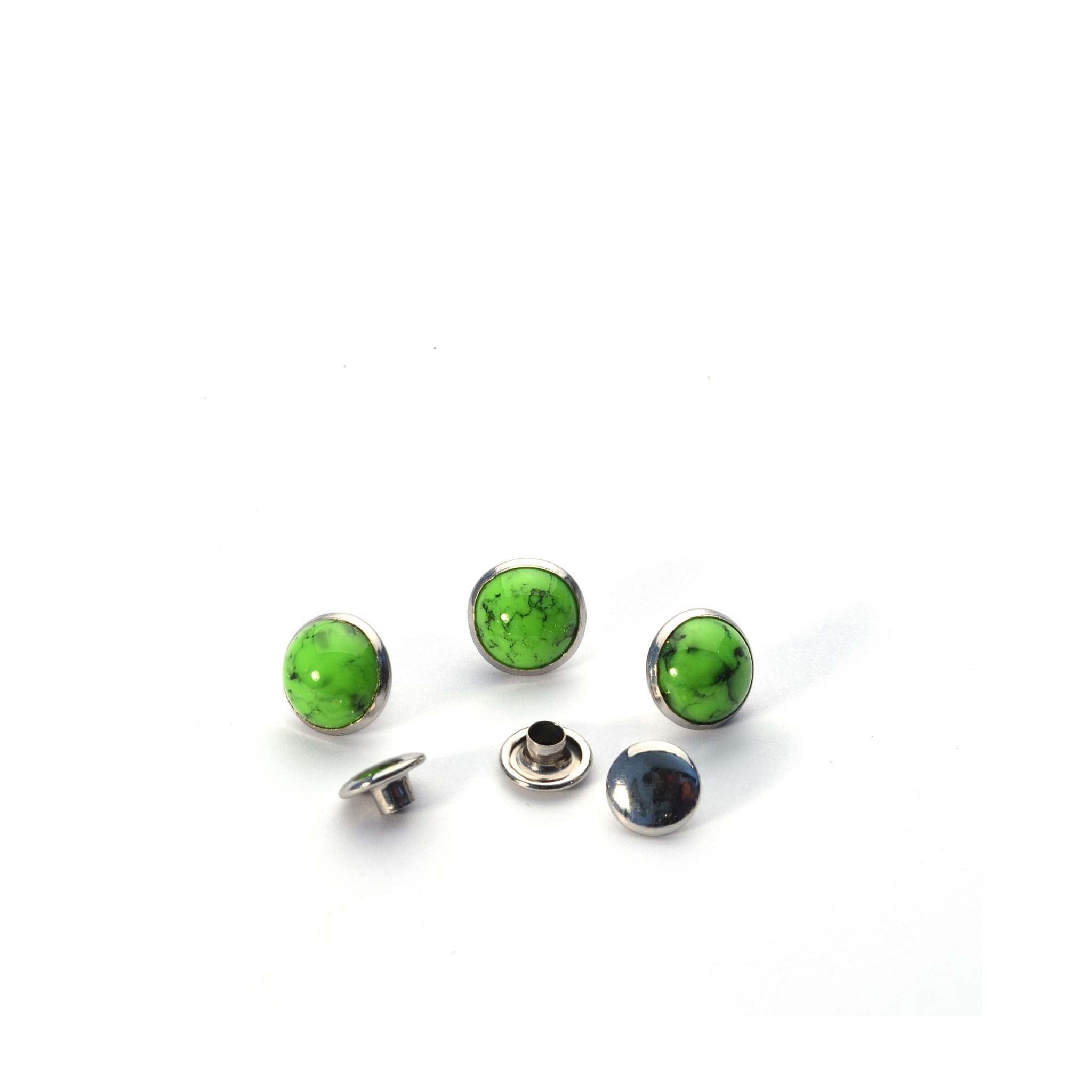 Resin Stone Decorative Round Rivets