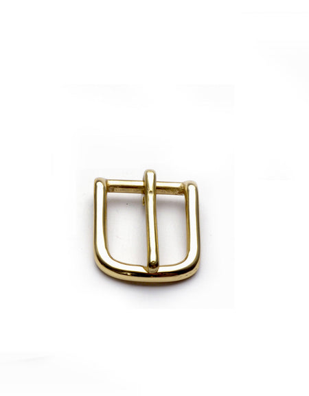 25mm Strap Buckle Solid Brass from Identity Leathercraft