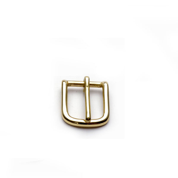 25mm Strap Buckle Solid Brass from Identity Leathercraft