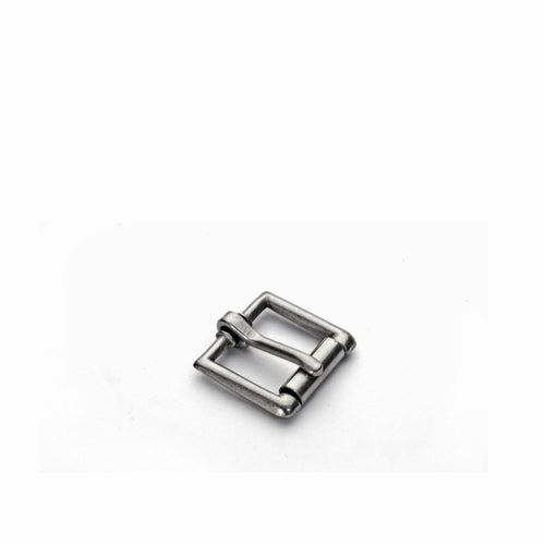 Load image into Gallery viewer, 19mm Roller Strap Buckles - Antique Nickel from Identity Leathercraft
