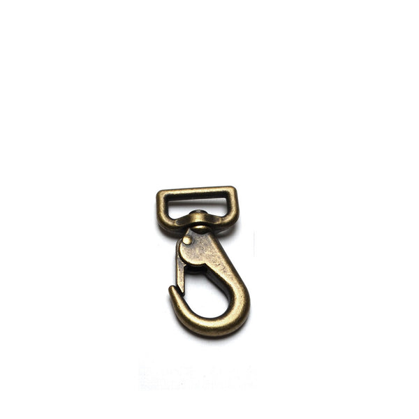 25mm Antique Brass Swivel Snap/Clasp from Identity Leathercraft