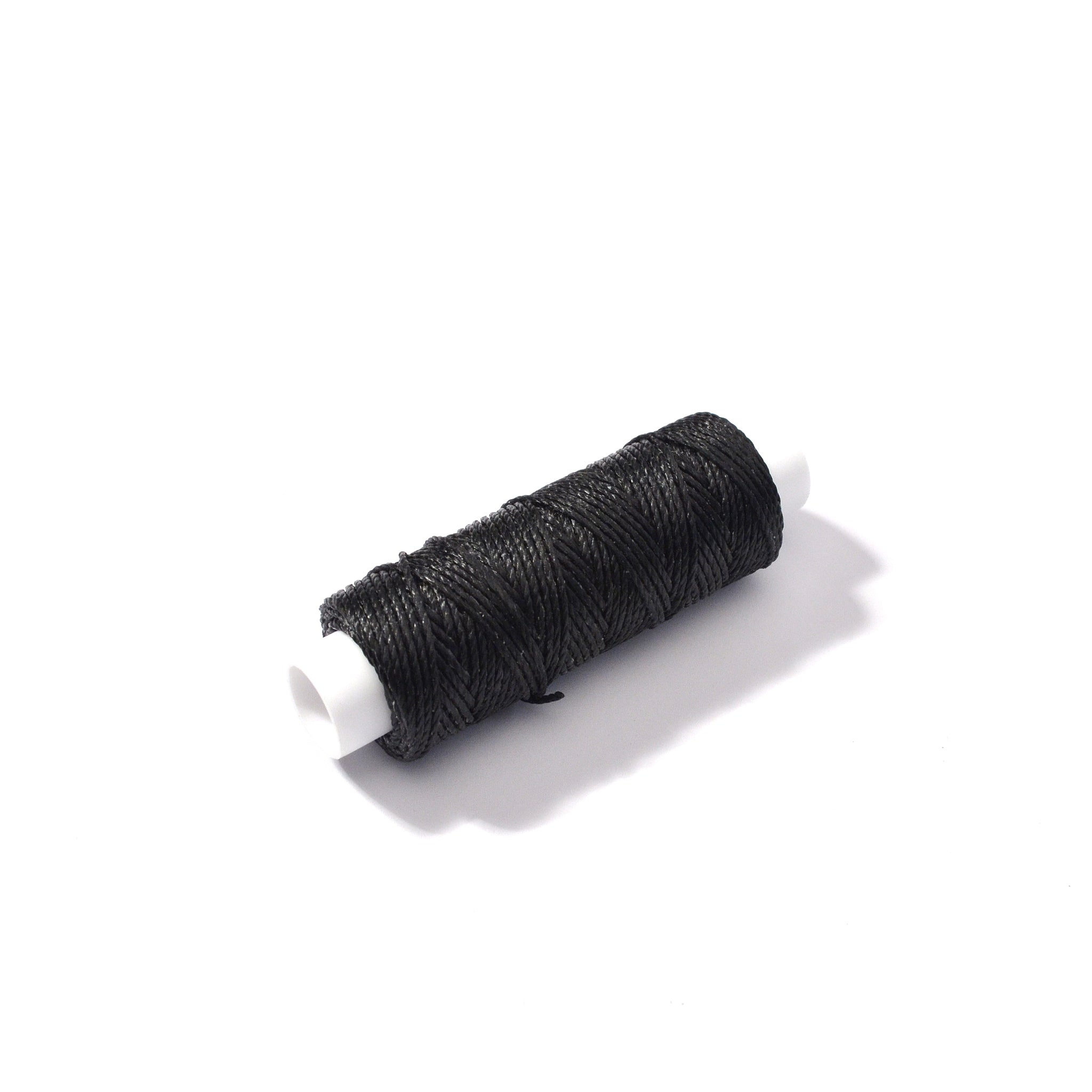 Black Waxed Nylon Thread from Identity Leathercraft