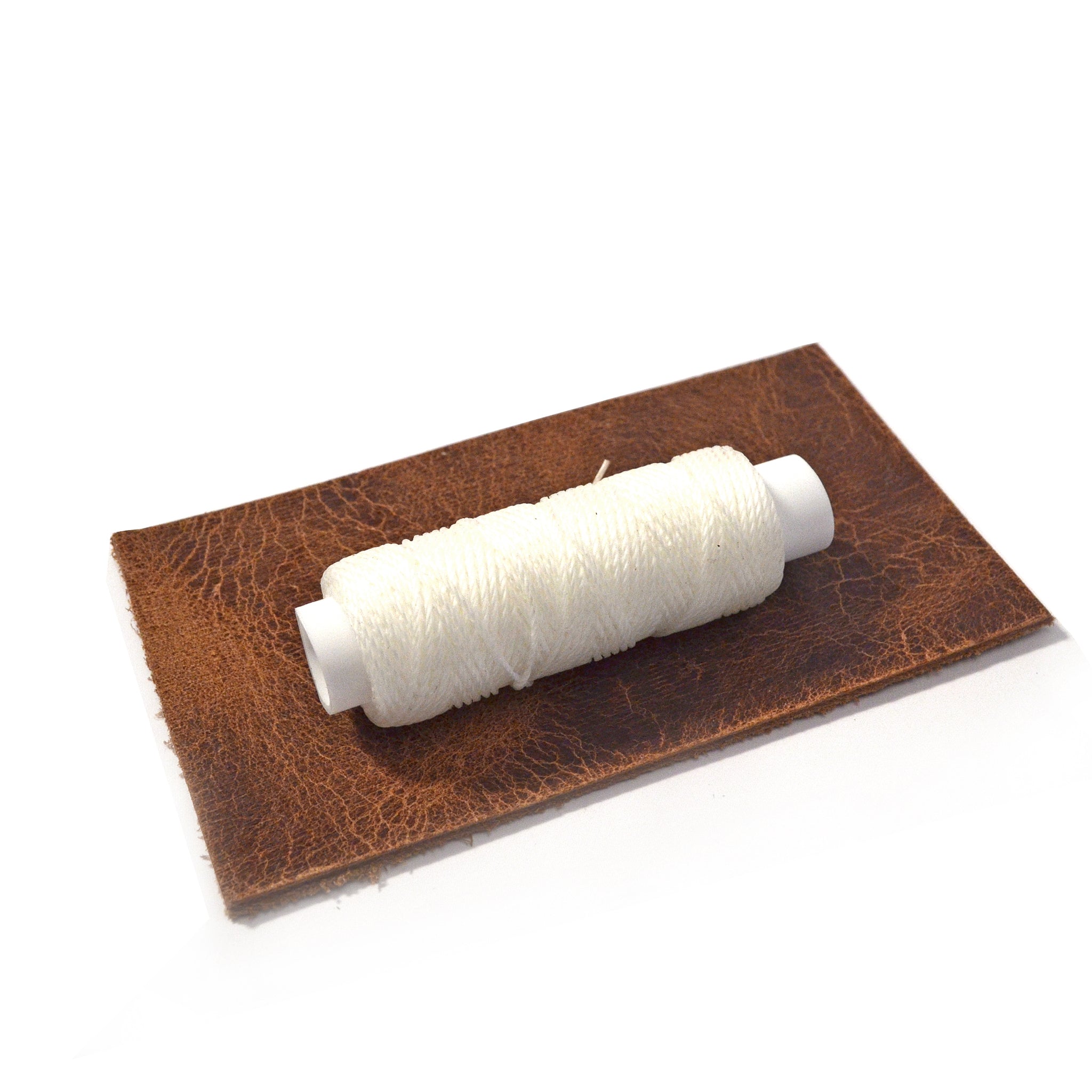 White Waxed Nylon Thread from Identity Leathercraft