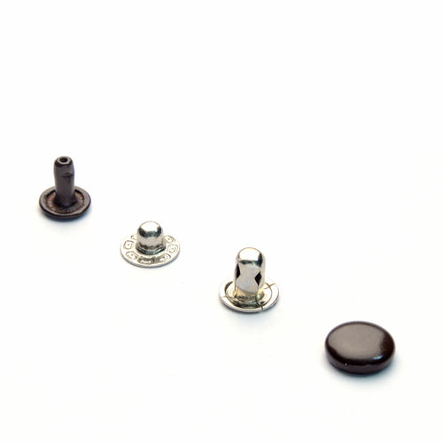 Load image into Gallery viewer, Brown Multi-Purpose Snaps (Line 16/Segma Style Press Studs) from Identity Leathercraft
