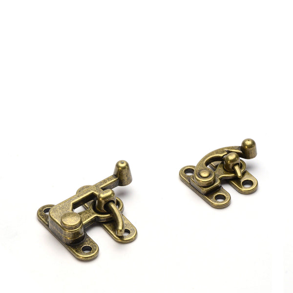 Antique Brass Swing Bag Clasp from Identity Leathercraft