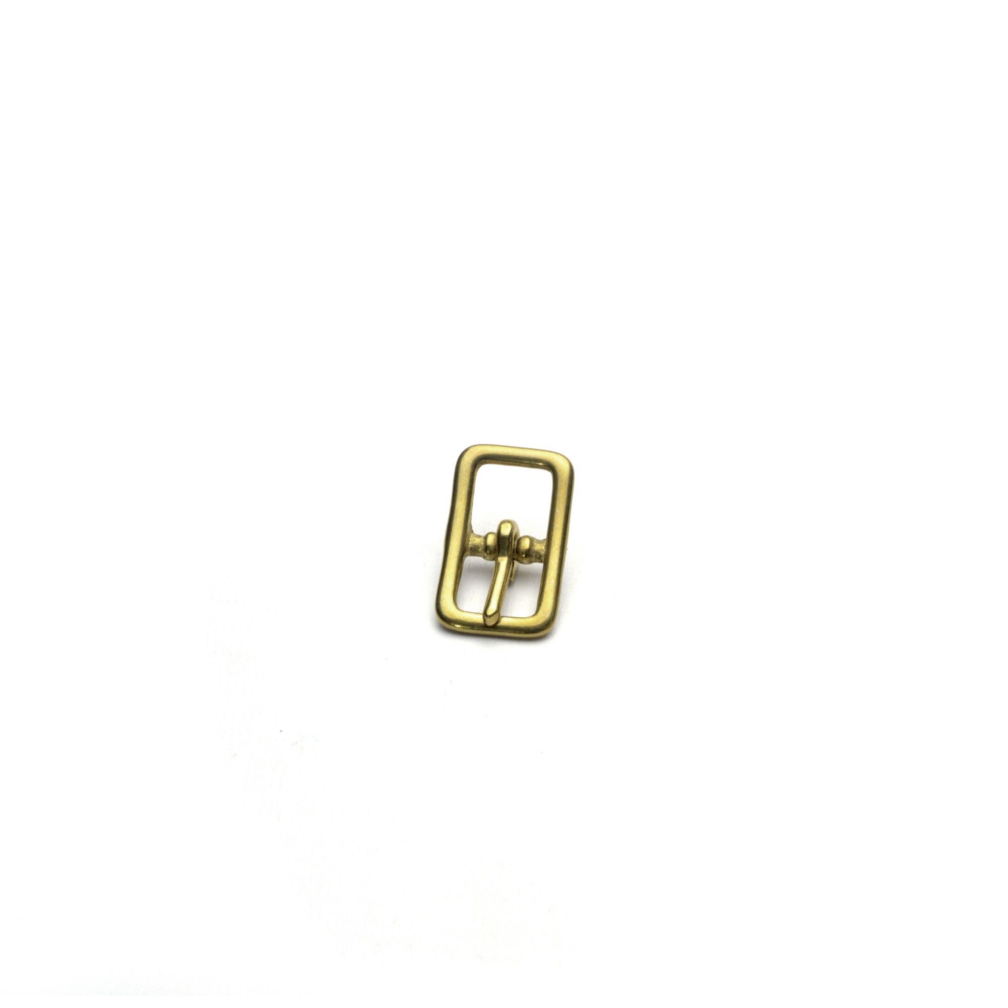 13mm Solid Brass Oblong Buckle from Identity Leathercraft