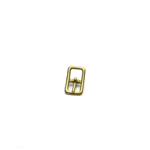 Load image into Gallery viewer, 13mm Solid Brass Oblong Buckle from Identity Leathercraft
