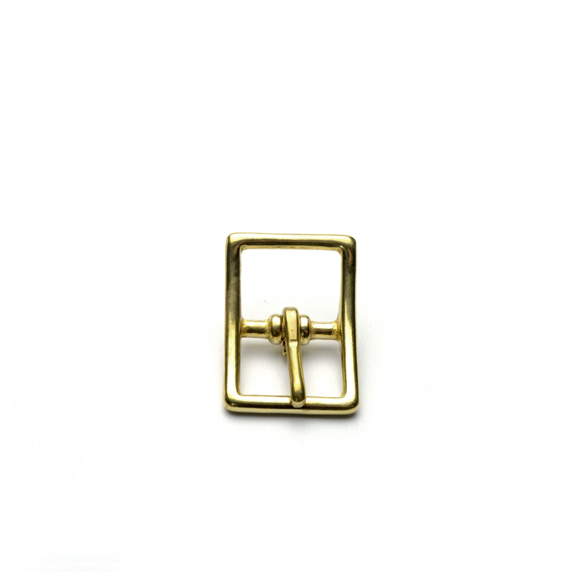 25mm Solid Brass Oblong Buckle from Identity Leathercraft