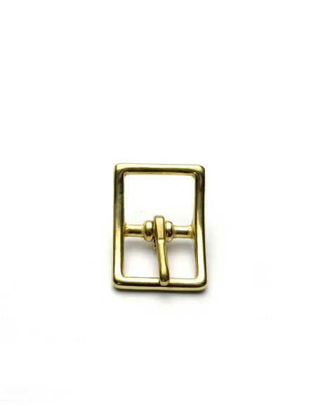 25mm Solid Brass Oblong Buckle from Identity Leathercraft
