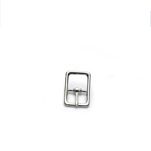 Load image into Gallery viewer, 19mm Centre Bar Nickel Strap Buckle from Identity Leathercraft
