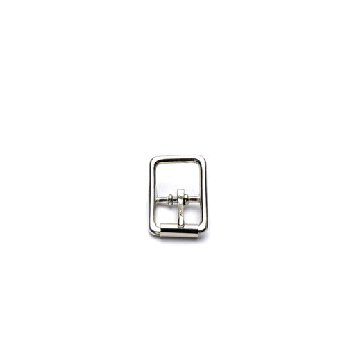 Load image into Gallery viewer, 19mm Centre Bar Nickel Roller Buckle from Identity Leathercraft
