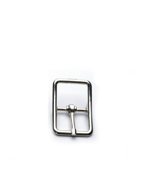 25mm Centre Bar Nickel Strap Buckle from Identity Leathercraft