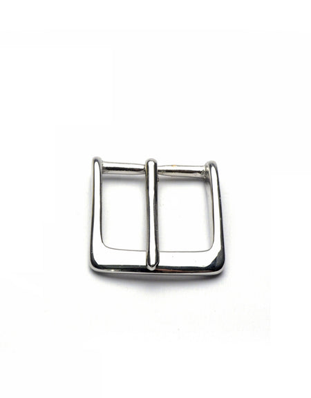 Nickel over Brass Premium Brass Heel Bar Buckle