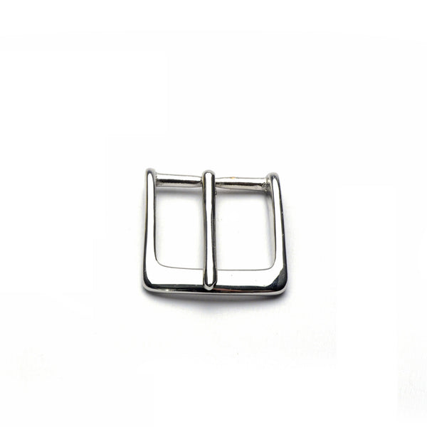Nickel over Brass Premium Brass Heel Bar Buckle