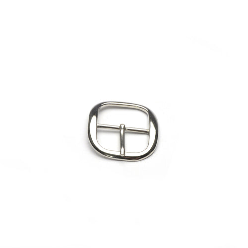 Load image into Gallery viewer, 32mm Econo Centre Bar Buckle - Nickel  Finish from Identity Leathercraft
