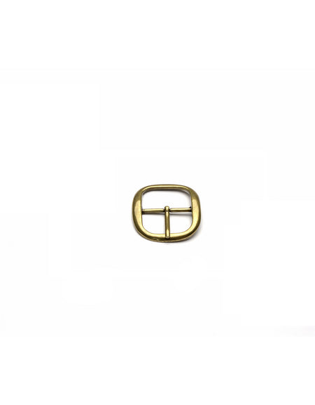 32mm Econo Centre Bar Buckle - Antique Brass  Finish from Identity Leathercraft