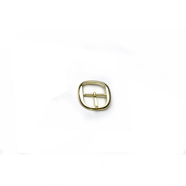 32mm Econo Centre Bar Buckle - Brass Finish from Identity Leathercraft