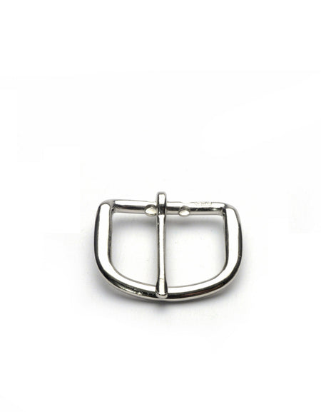 32mm Economy Heel Bar Buckle - Nickel