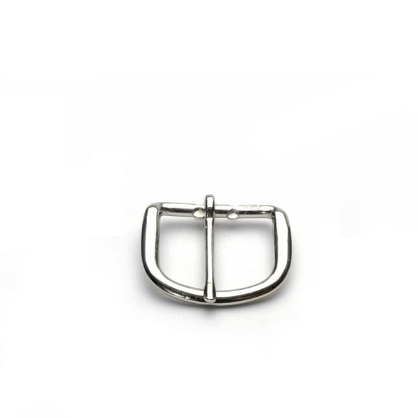 32mm Economy Heel Bar Buckle - Nickel