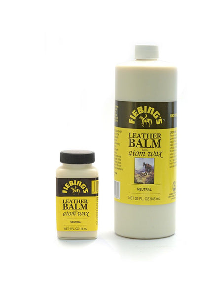 Fiebing's Leather Balm with Atom Wax from Identity Leathercraft