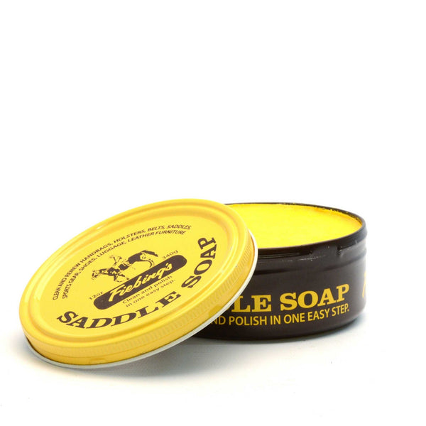 Yellow Fiebing's Saddle Soap from Identity Leathercraft