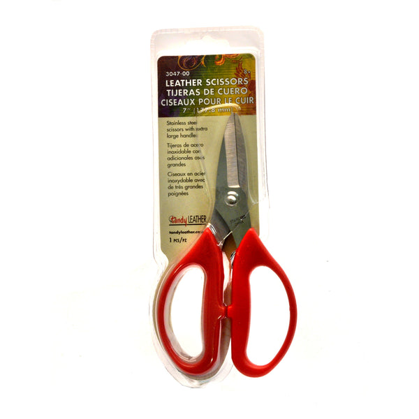 Ivan Leathercraft Leathercraft Shears, Red