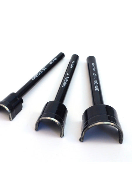 Round Strap End Punches from Identity Leathercraft