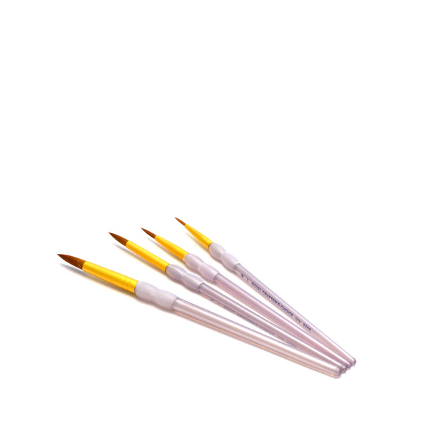 Taklon Round Paint Brush Set from Identity Leathercraft