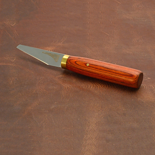 Load image into Gallery viewer, Al Stohlman Brand Straight Trim Knife from Identity Leathercraft

