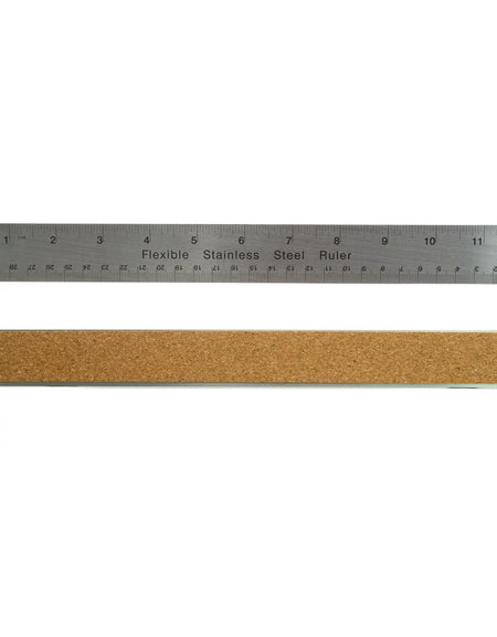 Cork Back Non-Slip Metal Ruler