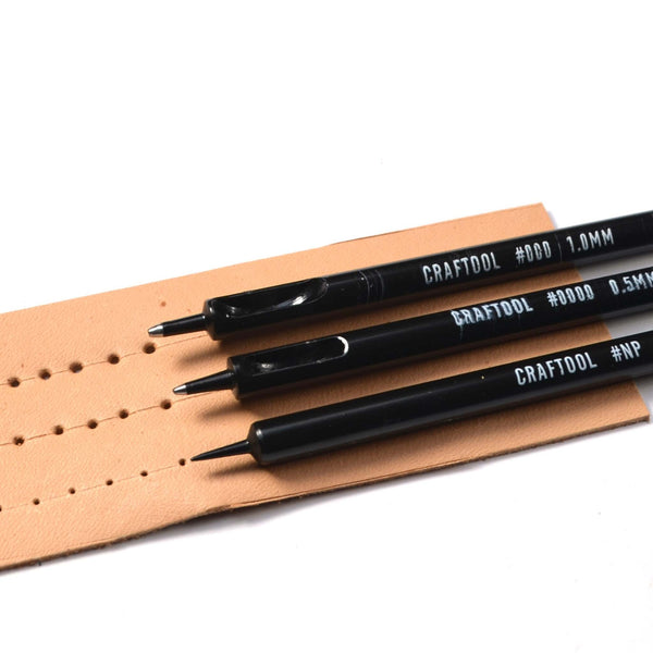 Fine Detail hand drive punches for stitch holes and detail leathercraft