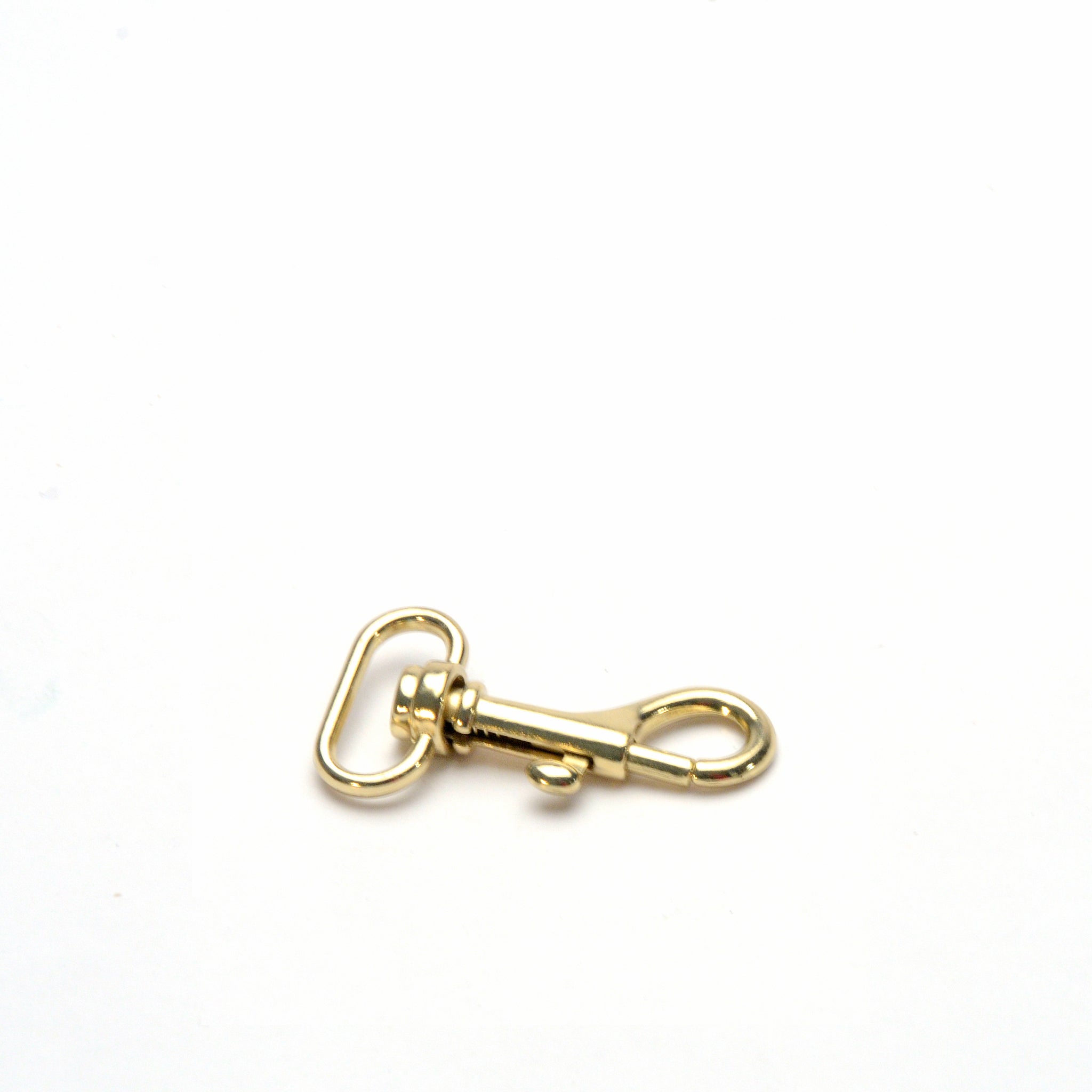 16mm Bag/All Purpose Swivel Clip - Brass from Identity Leathercraft