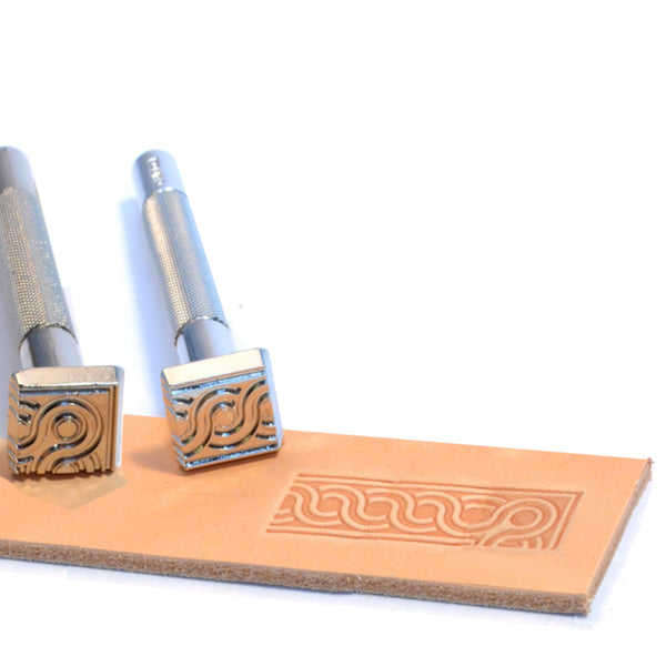 Celtic Border and Corner Craftool Stamps from Identity Leathercraft