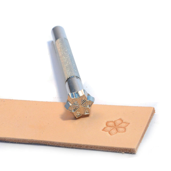 Mehndi Flower Craftool Stamp from Identity Leathercraft