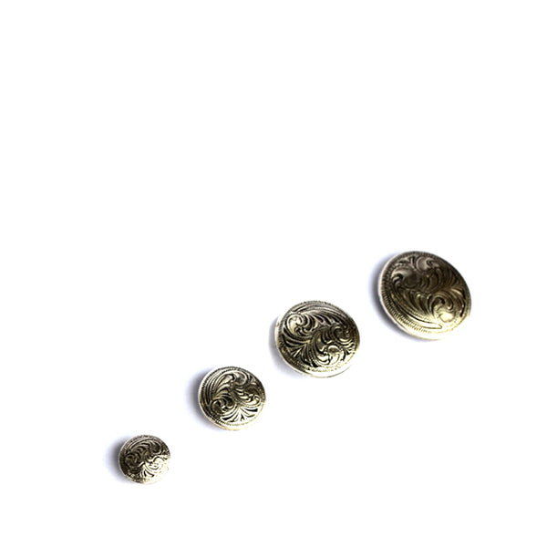 Laramie Conchos from Identity Leathercraft