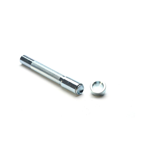 Setting tool for decorative metal spots (studs) for leathercraft