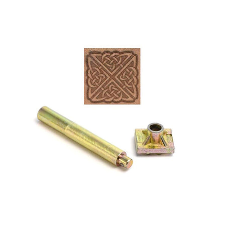 Celtic Knot Square 3D Embossing Stamp