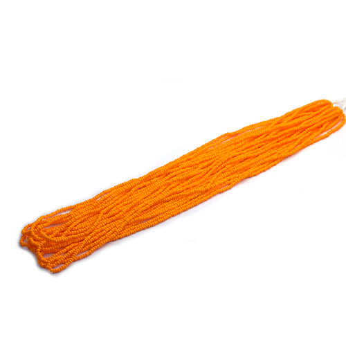 Load image into Gallery viewer, Light Orange Opaque Czech Seed Beads from Identity Leathercraft
